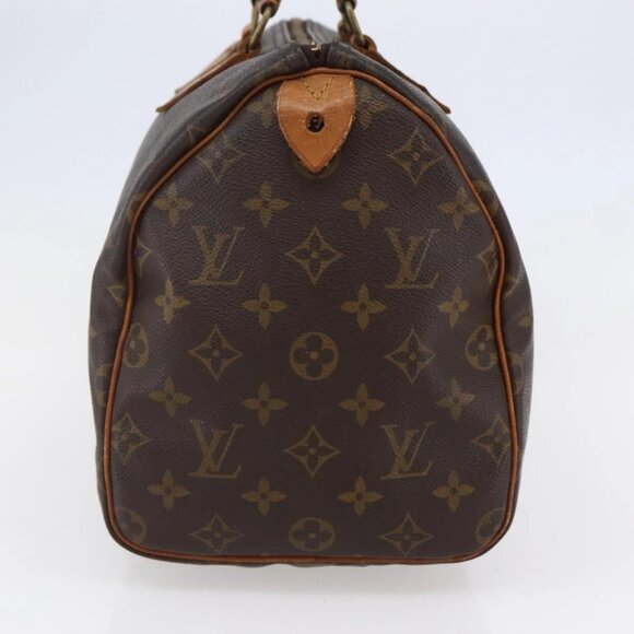 LOUIS VUITTON Monogram Speedy 30 Hand Bag - Picture 5 of 16